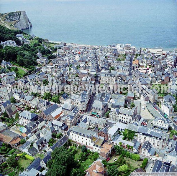 Photo aérienne de tretat