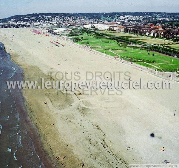 Photo aérienne de Deauville