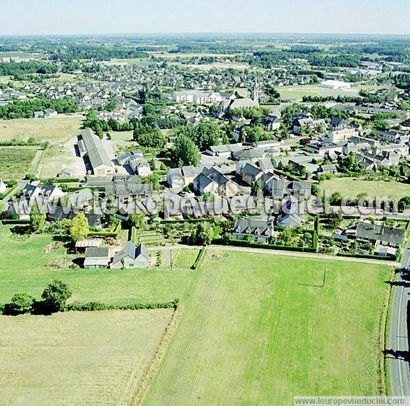 Photo aérienne de Saint-Sylvain-d'Anjou