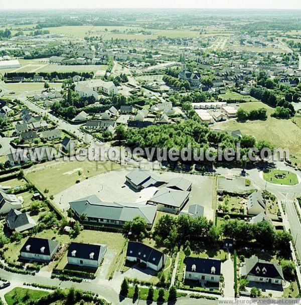 Photo aérienne de Saint-Sylvain-d'Anjou