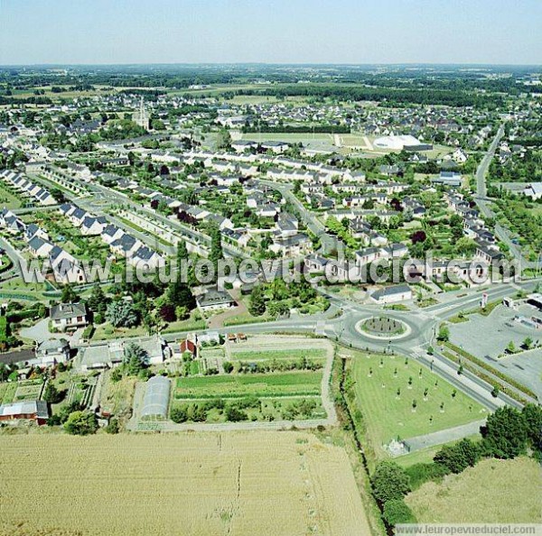 Photo aérienne de Saint-Sylvain-d'Anjou