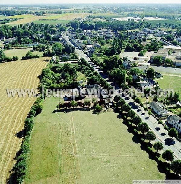 Photo aérienne de Seiches-sur-le-Loir