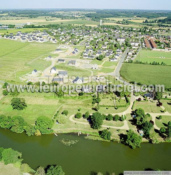 Photo aérienne de Seiches-sur-le-Loir