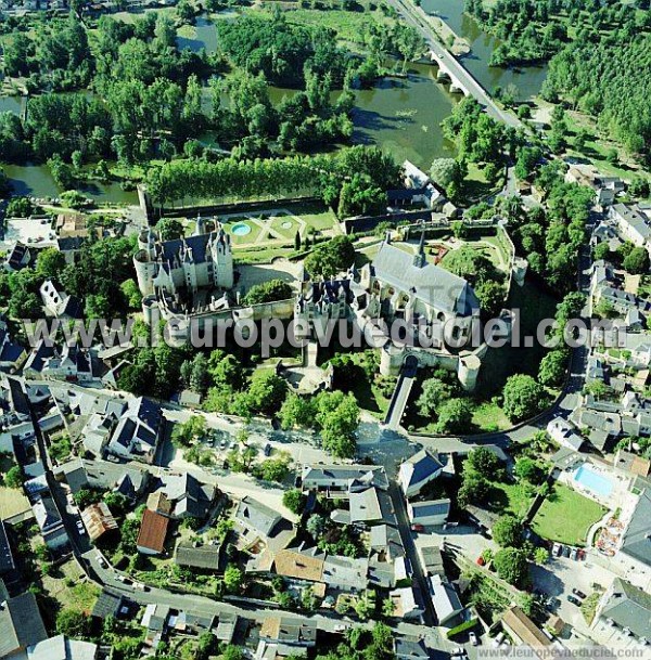 Photo aérienne de Montreuil-Bellay