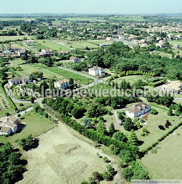 Photo aérienne de Champtoceaux