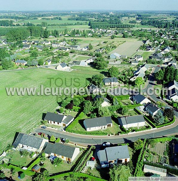Photo aérienne de Mazé