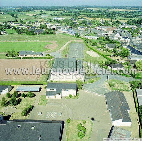 Photo aérienne de Chteauneuf-sur-Sarthe