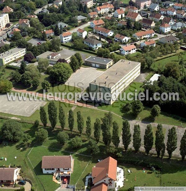 Photo aérienne de Sarreguemines