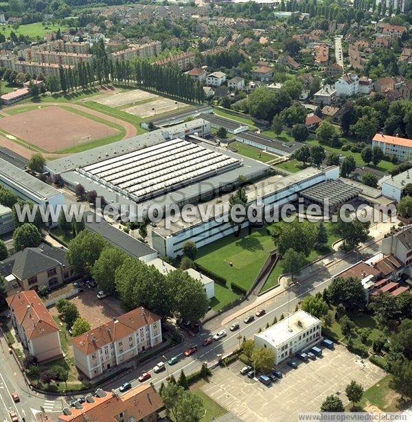 Photo aérienne de Sarreguemines