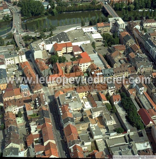 Photo aérienne de Sarreguemines