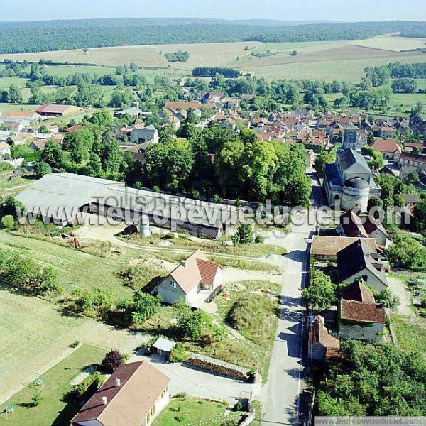 Photo aérienne de Grancey-sur-Ource