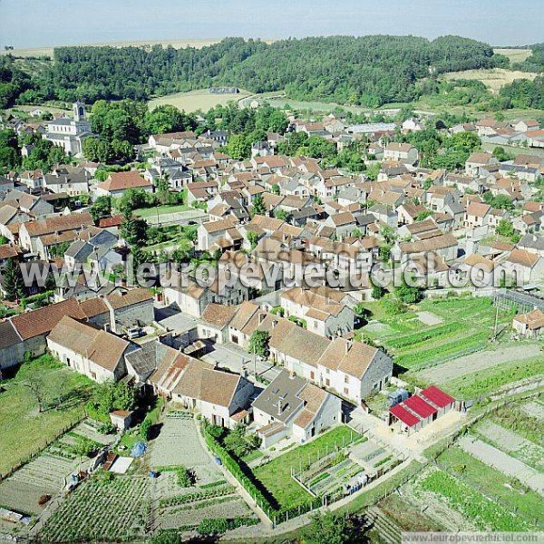 Photo aérienne de Grancey-sur-Ource