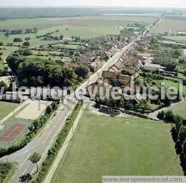 Photo aérienne de Chanceaux