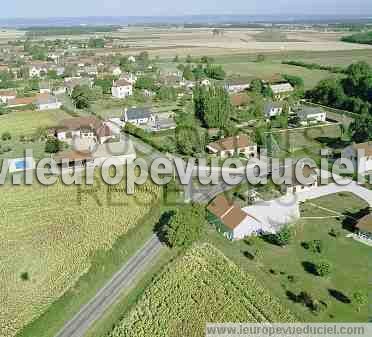 Photo aérienne de Chevigny-en-Valire