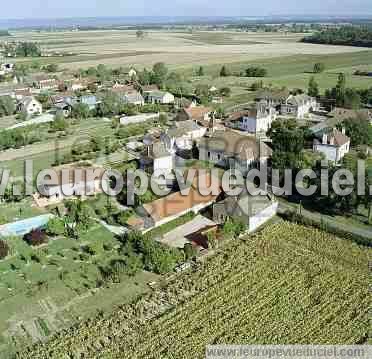 Photo aérienne de Chevigny-en-Valire