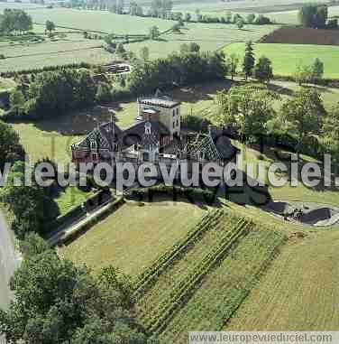 Photo aérienne de Chevigny-en-Valire