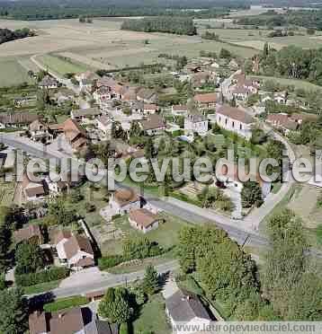 Photo aérienne de Aubigny-en-Plaine