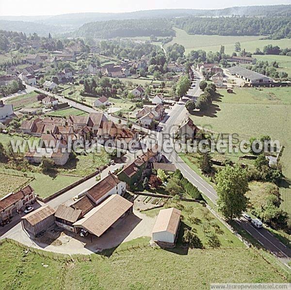 Photo aérienne de Nod-sur-Seine