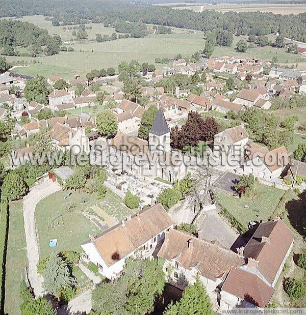 Photo aérienne de Nod-sur-Seine