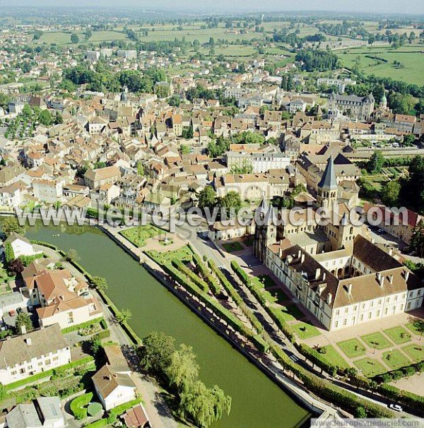 Photo aérienne de Paray-le-Monial