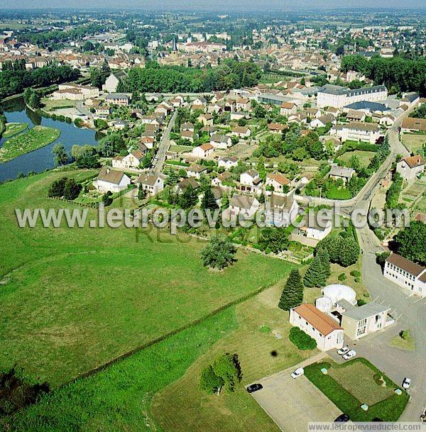 Photo aérienne de Paray-le-Monial