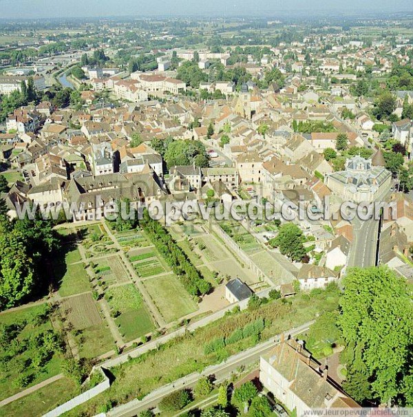 Photo aérienne de Paray-le-Monial