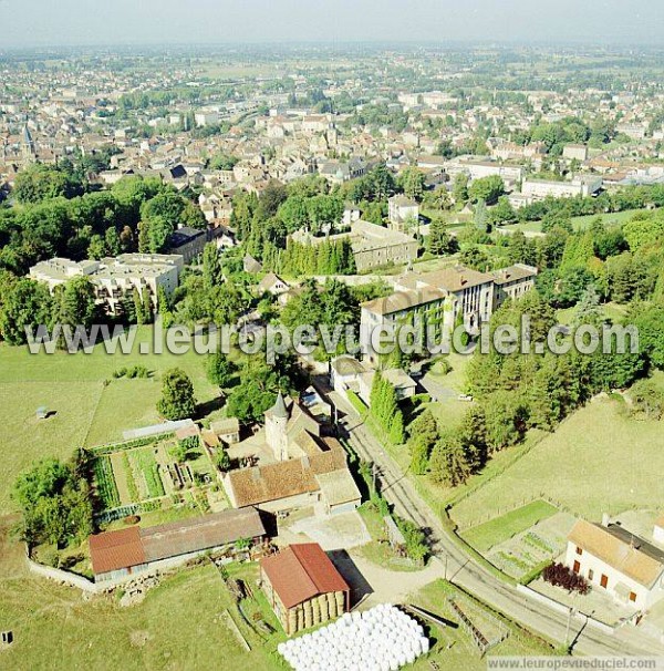 Photo aérienne de Paray-le-Monial