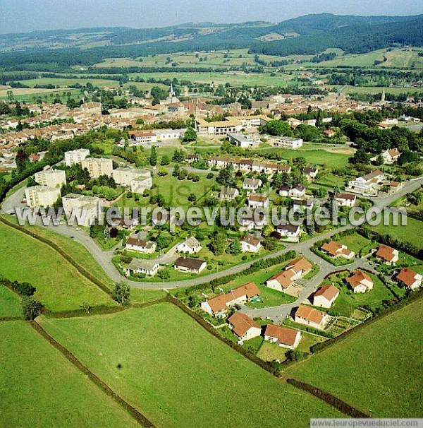 Photo aérienne de Cluny