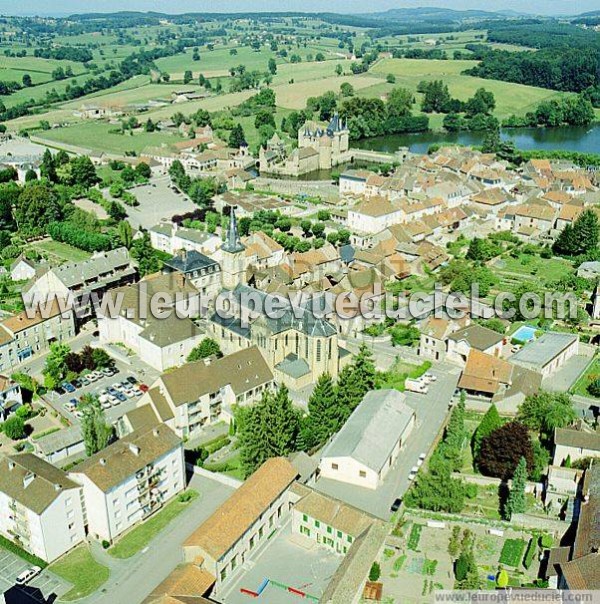 Photo aérienne de La Clayette