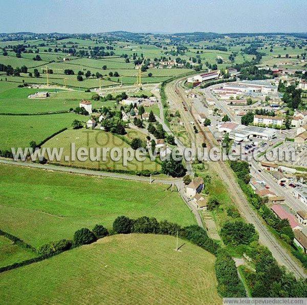 Photo aérienne de La Clayette