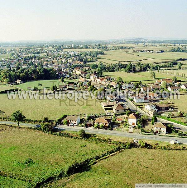 Photo aérienne de Ciry-le-Noble