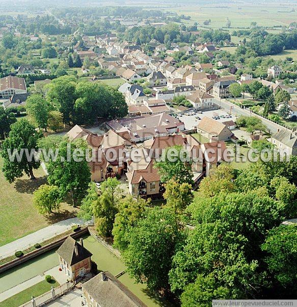 Photo aérienne de Pierre-de-Bresse