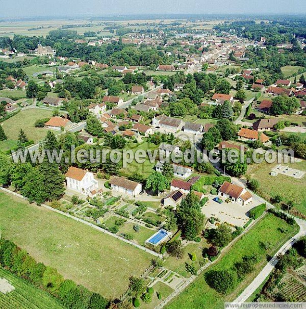 Photo aérienne de Pierre-de-Bresse