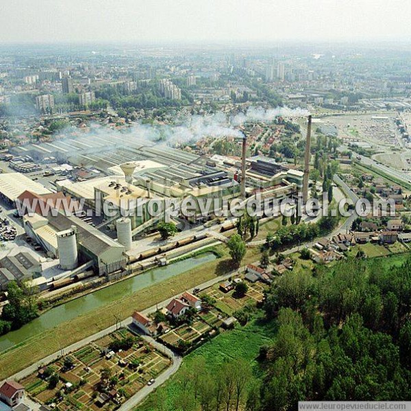 Photo aérienne de Chalon-sur-Sane