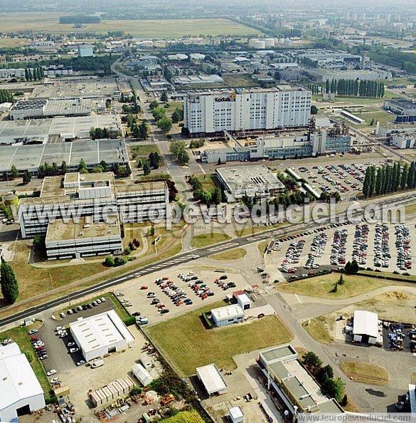 Photo aérienne de Chalon-sur-Sane