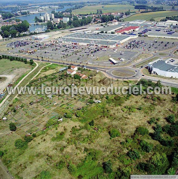 Photo aérienne de Chalon-sur-Sane