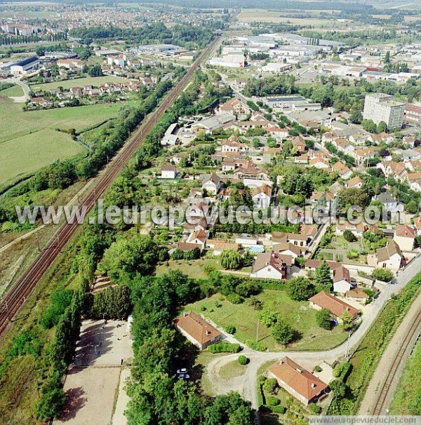 Photo aérienne de Chalon-sur-Sane