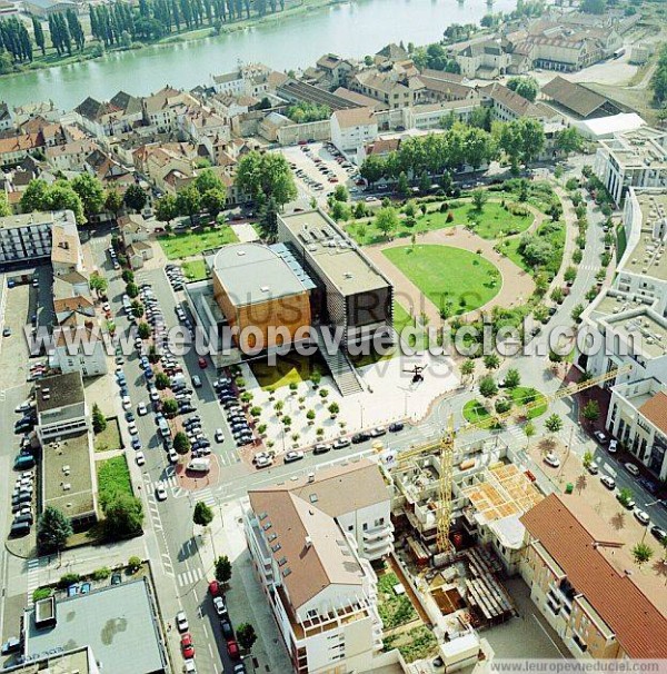 Photo aérienne de Chalon-sur-Sane