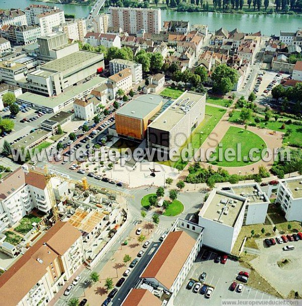 Photo aérienne de Chalon-sur-Sane