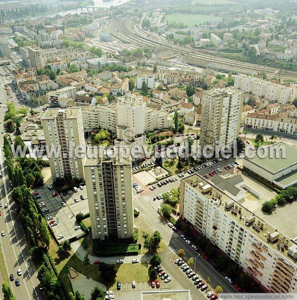 Photo aérienne de Chalon-sur-Sane