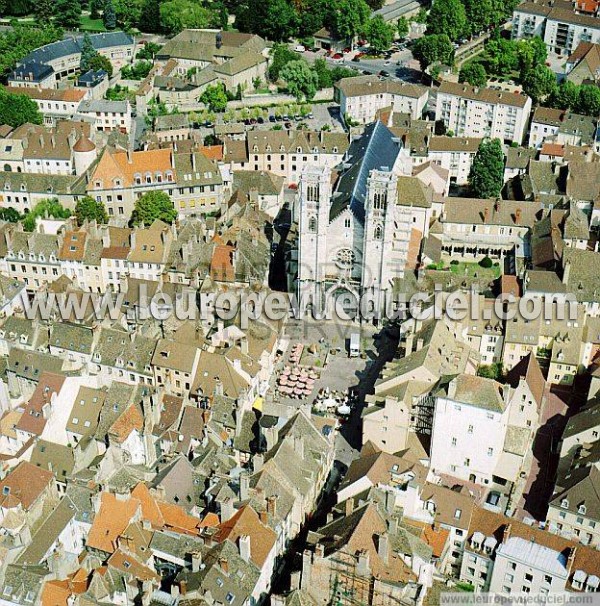 Photo aérienne de Chalon-sur-Sane