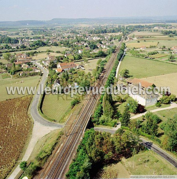 Photo aérienne de Fontaines