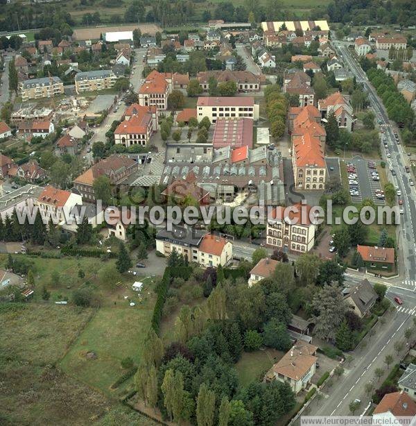 Photo aérienne de Sarreguemines