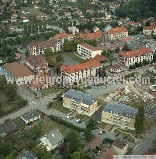 Photo aérienne de Sarreguemines