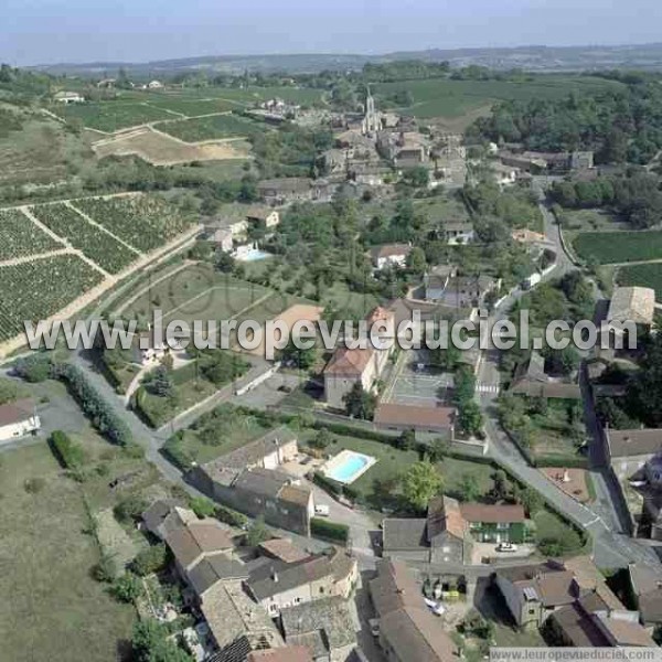 Photo aérienne de La Roche-Vineuse