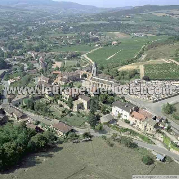 Photo aérienne de La Roche-Vineuse