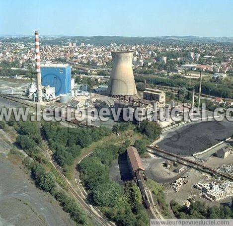 Photo aérienne de Montceau-les-Mines