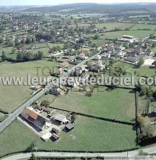 Photo aérienne de Saint-Vallier