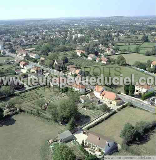 Photo aérienne de Saint-Vallier