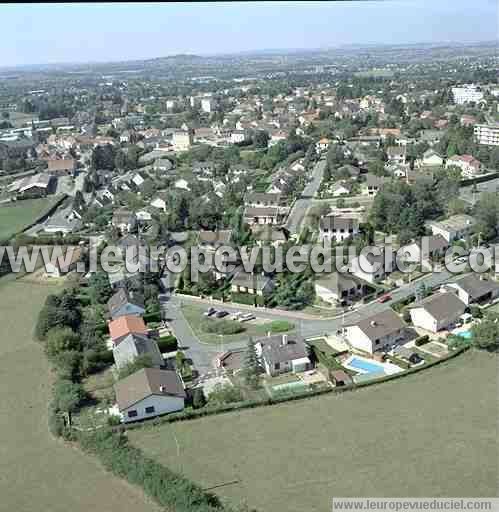 Photo aérienne de Saint-Vallier